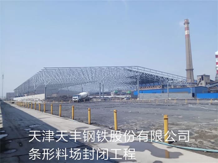 瑞安加油站网架安装