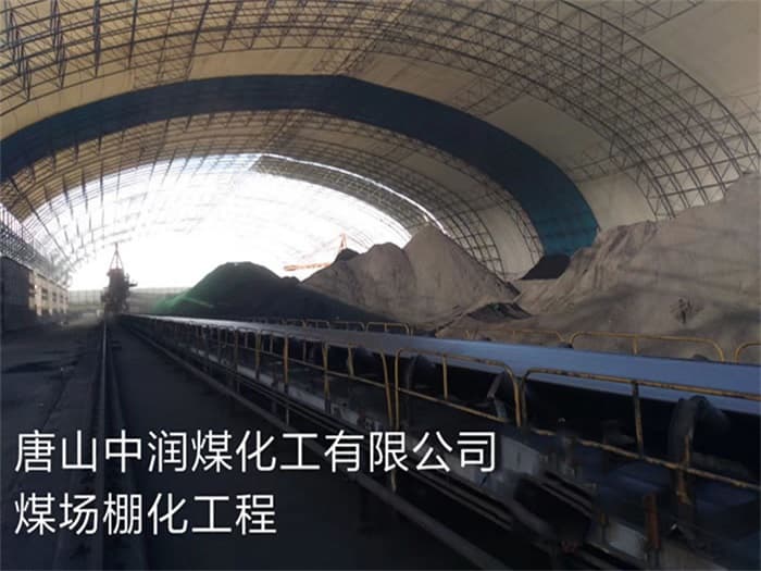 瑞安中润煤化工有限公司煤场棚化工程