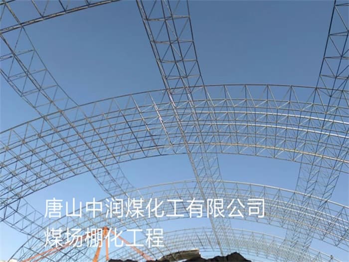瑞安中润煤化工有限公司煤场棚化工程
