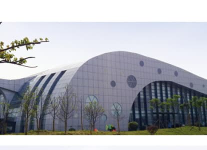 瑞安会议中心外景网架工程