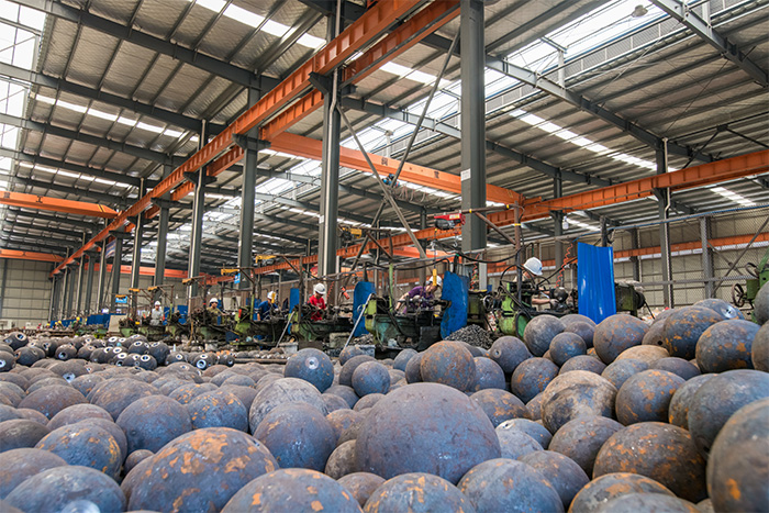 瑞安网架配件车间